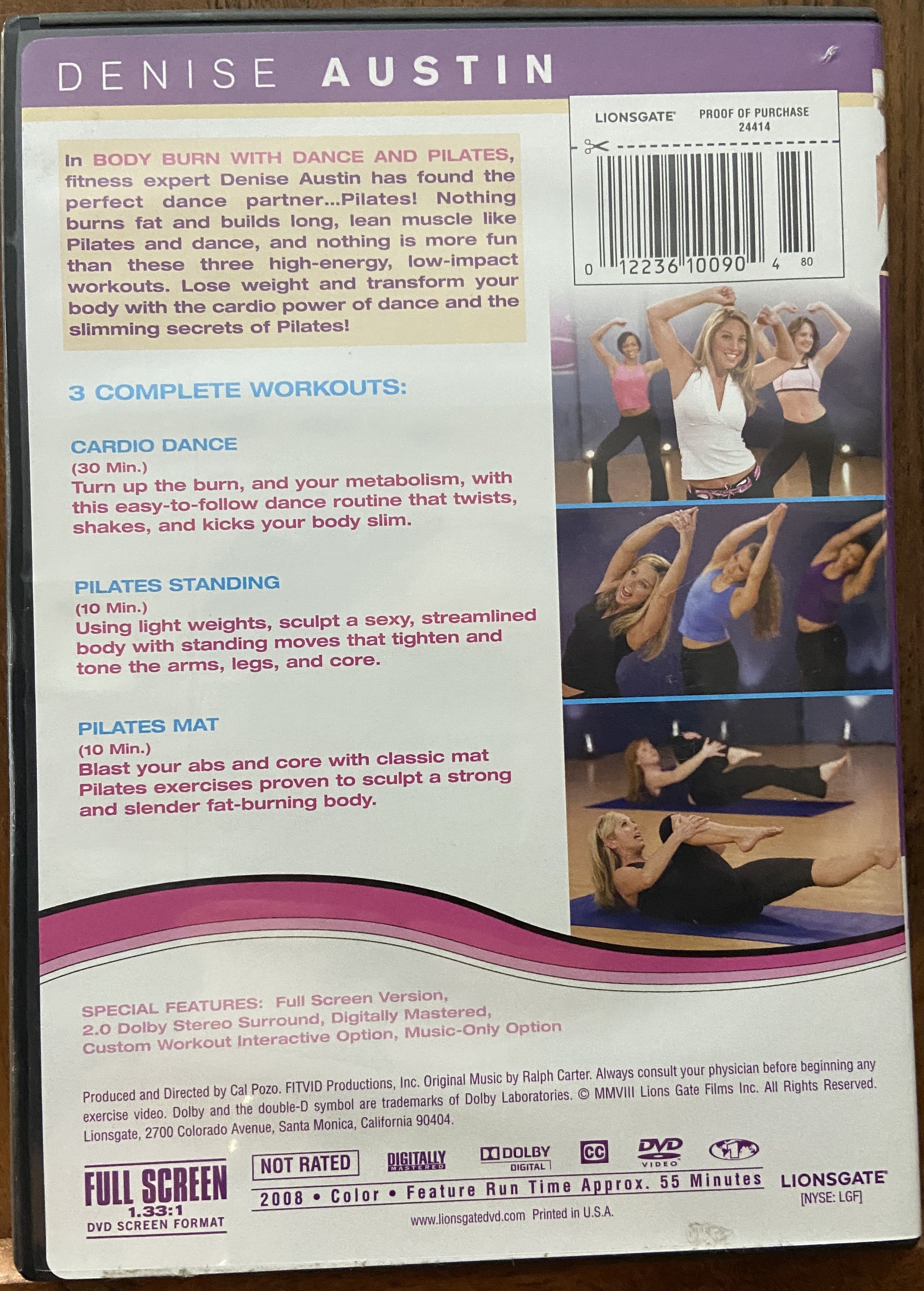 Denise Austin: Body Burn With Dance And Pilates