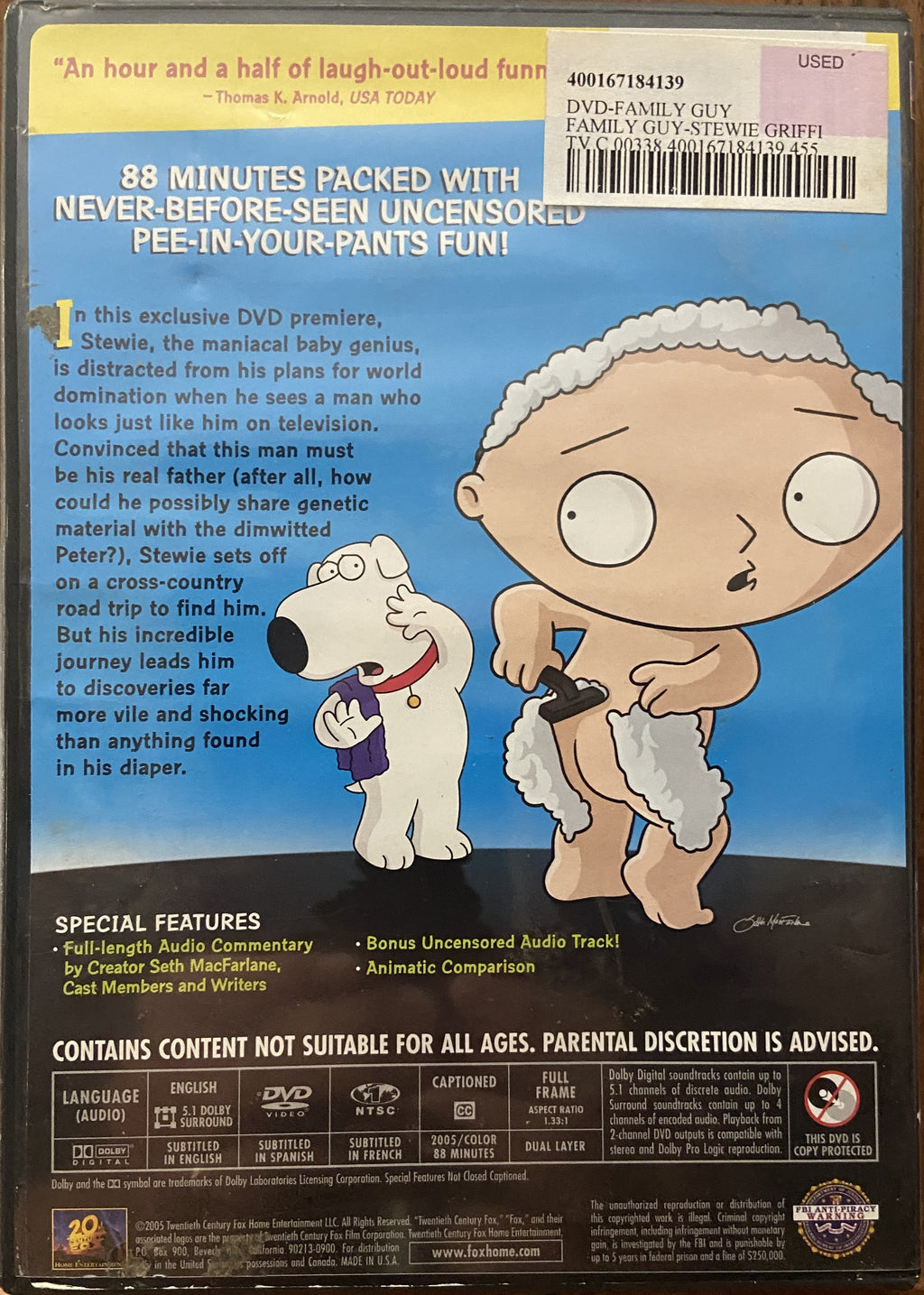 Family Guy: Stewie Griffin - The Untold Story